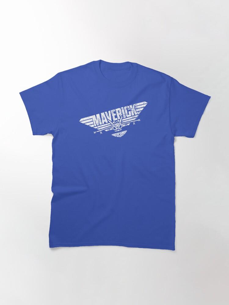 Top Gun Top Gun: Maverick Slanted Jet Logo Classic T-Shirt