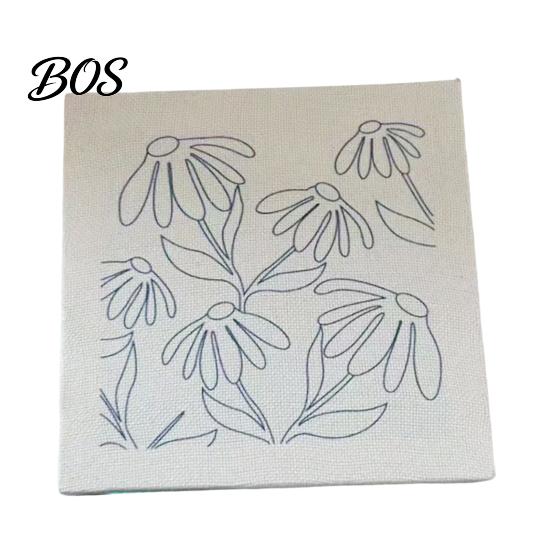 Complete Punch Needle Supplies DIY Floral Kit, Beginners Embroidery Flower Craft Kit for Adults Pattern, Stitch Carft Adults, Handmade Home