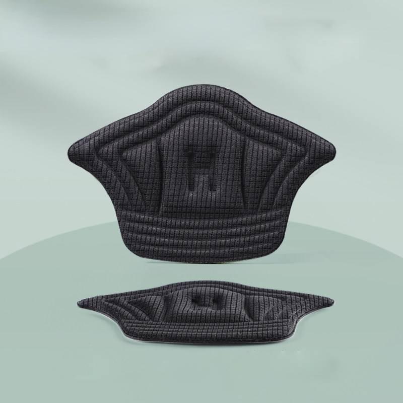 Комплект из 2 кроссовок, накладная стелька, накладка на пятку, регулируемый размер, противоабразивная подушечка для ног, защита пятки