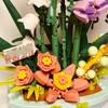 Creative Flower Building Blocks Toys Potted Plant Model Blocks Mini Blocks Toys For Girls Birthday Gift Kids Toys Bricks