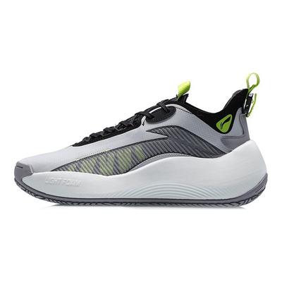 Баскетбольные кроссовки Li Ning Badfive Anti-Five с амортизацией, нескользящие, прочные, низкие, мужские, кроссовки, цвет белый, черный, зеленый AGBR001-1