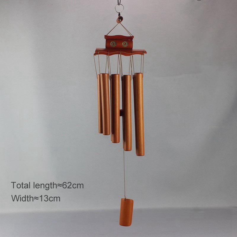 Handmade Antique Tubes Bell Bamboo Wind Chimes Pendant Balcony Outdoor Yard Garden Home Decor Windchime Wall Hanging Crafts
