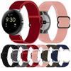 Подходит для Google Pixel Watch. Эластичный тканый ремешок. Эластичный простой нейлоновый ремешок для Google Pixel Watch.