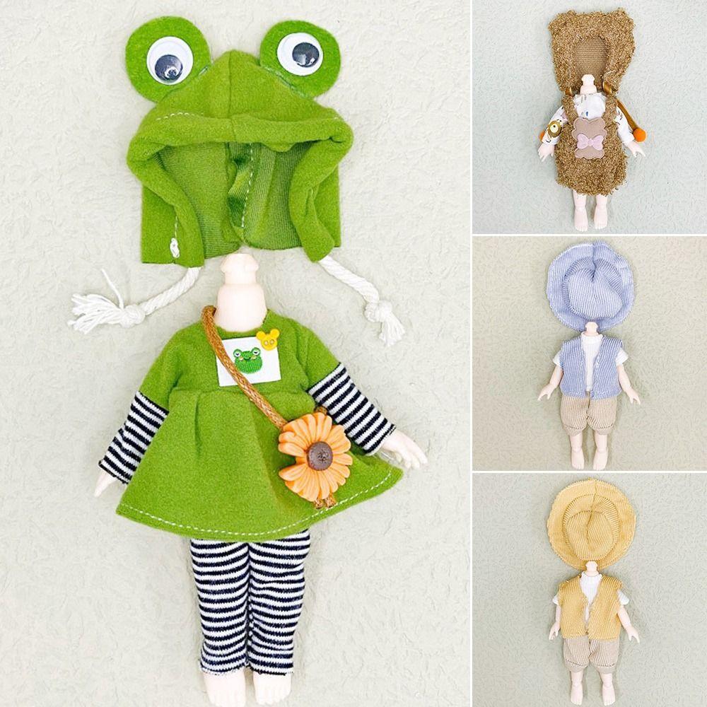 Ob11 Accessories Animal Doll Suit Beautiful Doll Outfit Doll Clothes 16~17cm Dolls Dresses