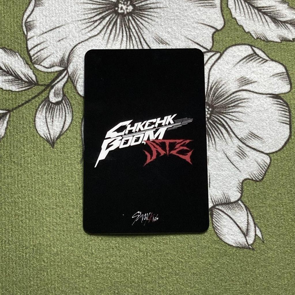 [USED] Korean Stray Kids Bang Chan Pre-recorded ATE Sanok Trading Card