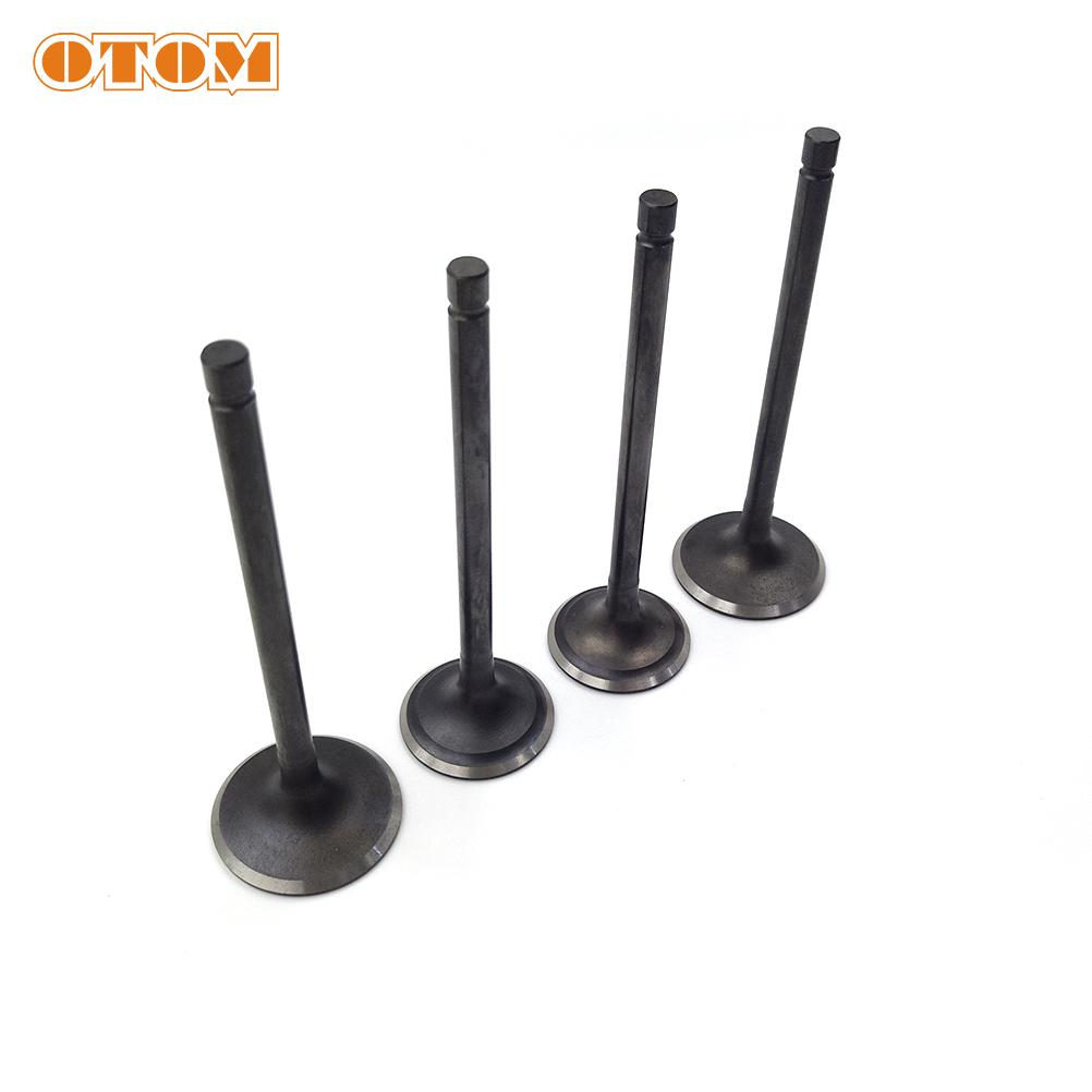 OTOM For ZONGSHEN NC250 NC450 Motorcycle Engine Valve Intake Exhaust Stem KAYO T4 Off Road Motocros Dirt Bike Engine Spare Parts