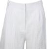 Armani Exchange SS23 Повседневные шорты с карманами для отделки Женские шорты Белые 3RYS32-YN3KZ-1000