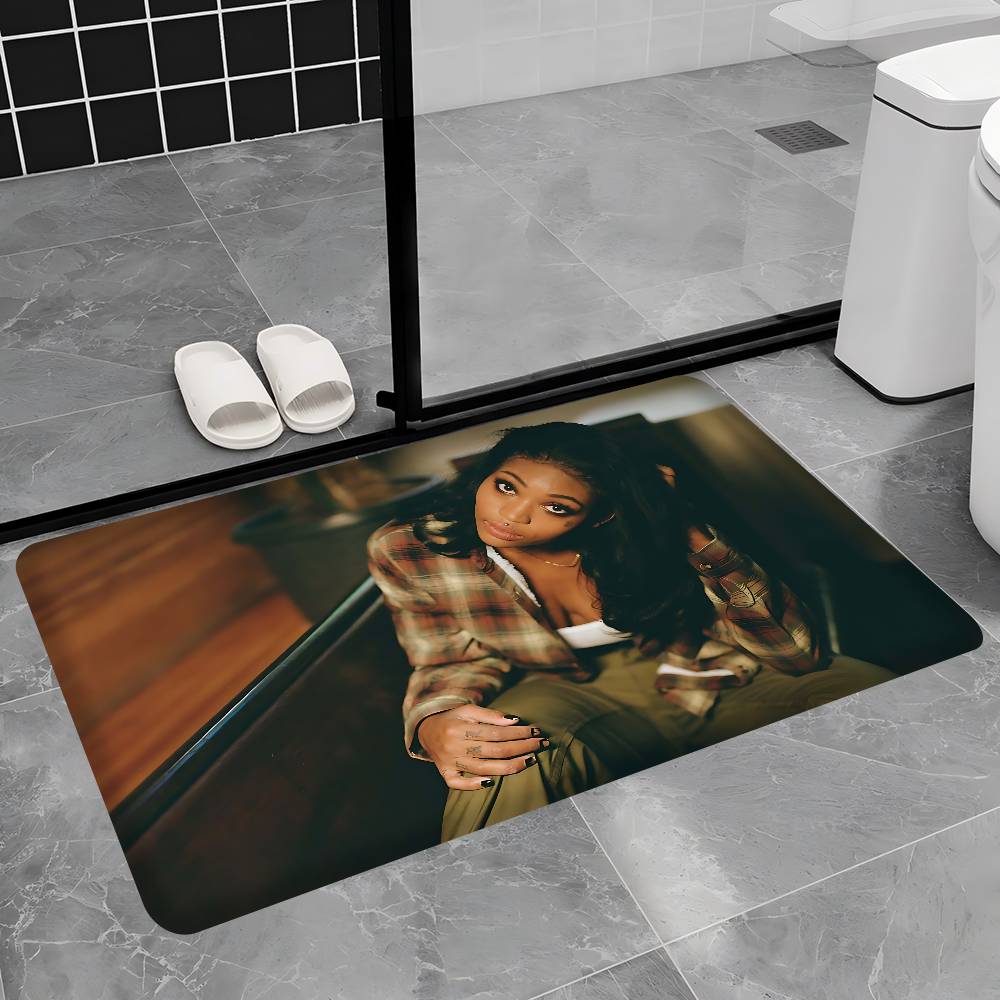 Singer S-Summer W-Walker Floor Mat INS Style Soft Bedroom Floor House Laundry Room Mat Anti-skid Household Carpets