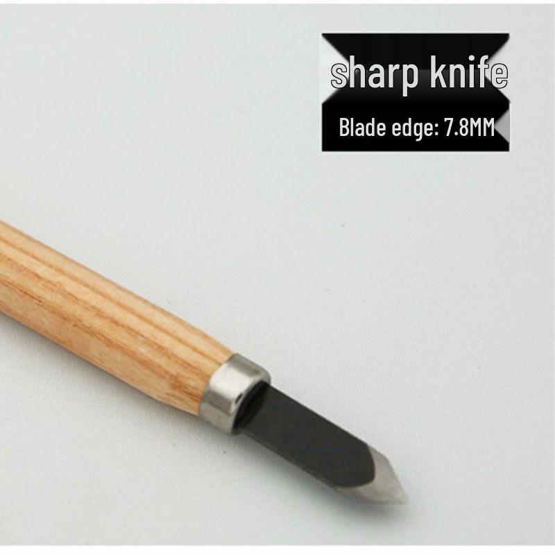 Нож для резьбы по сосне с бесплатной доставкой - Ручная работа для искусства, дерева и изготовления штампов