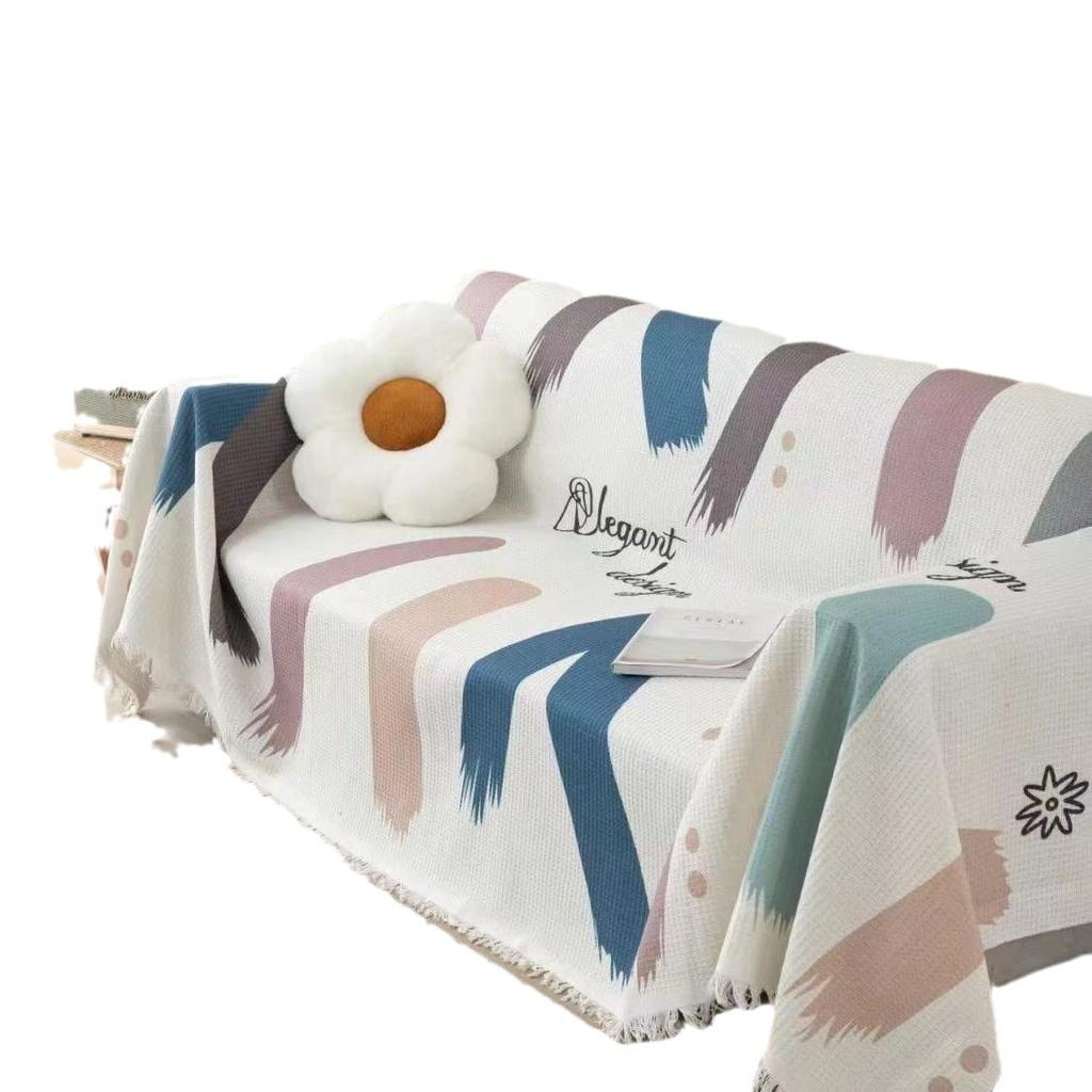 Диванное полотенце в скандинавском стиле, полностью покрытый тканью, чехол для дивана, подушка для гостиной, чехол для дивана Four Seasons Universal