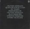 LP Record OLIVIER MESSIAEN - Quartet For The End Of The World 19 OW7576MU COLUMBIA 1975 Japan Obi Classical