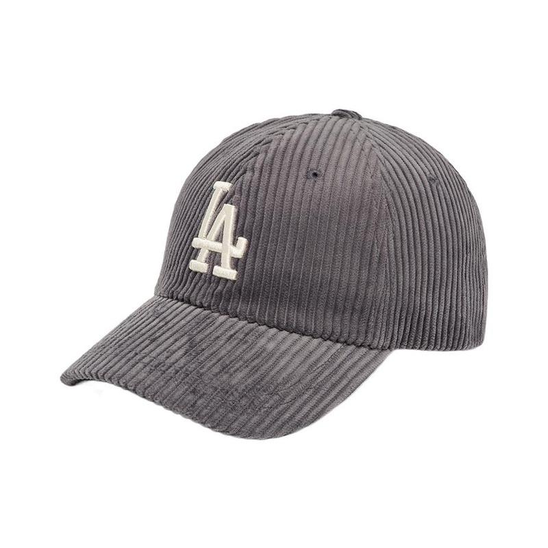 MLB Los Angeles Dodgers Striped Corduroy Baseball Cap Unisex 3ACPC0126-07CGS