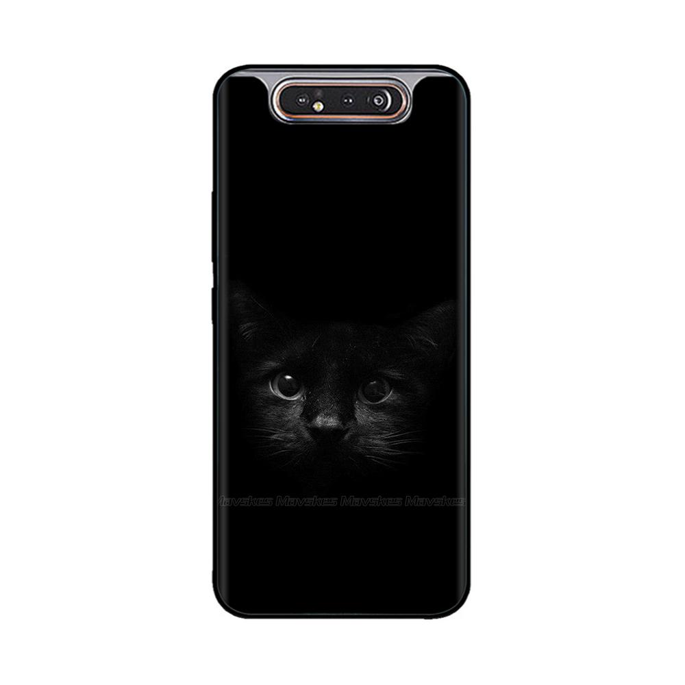 Чехол для Samsung Galaxy A80 Мягкий силиконовый чехол для телефона Чехол-накладка для Samsung A80 Защитные чехлы A 80 SM-A805F Чехол Fundas