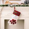 Cute Plaid Cartoon Christmas Stockings For Dogs And Cats Great Gifts And Holiday Decor