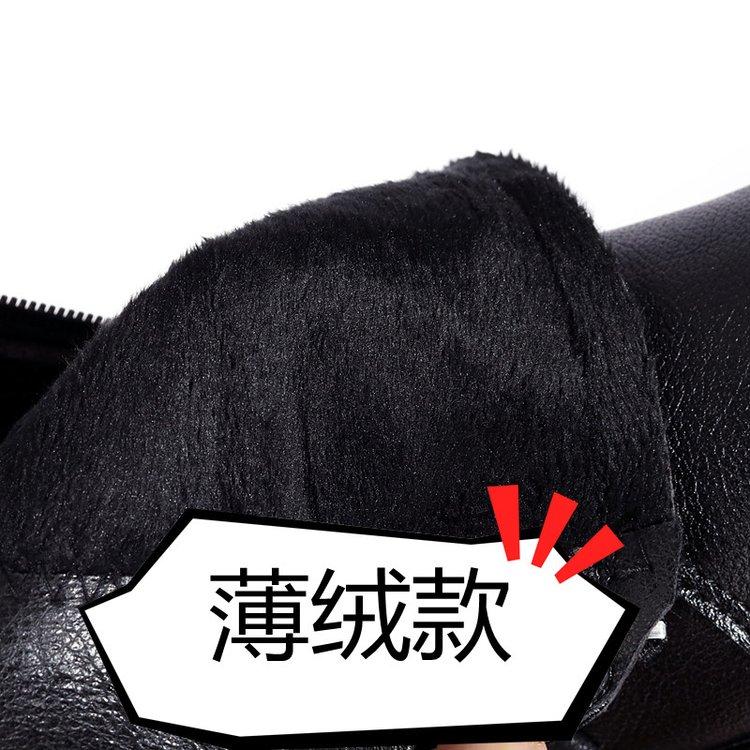 Детские кожаные ботинки для девочек Корейские Новые Зимние Плюс Бархат Универсальные Повседневные Мягкая подошва Милые Принцесса Элегантные Шикарные Ботинки