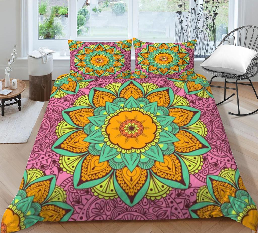 Наборы пододеяльников, постельное белье размера «queen-size», богемный роскошный домашний текстиль для подростков-подростков и взрослых, высокое постельное белье