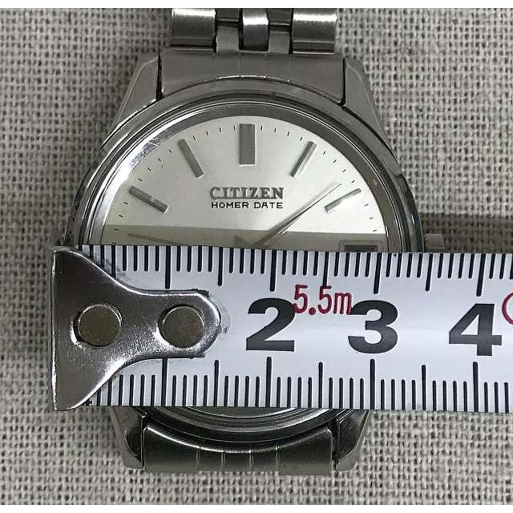 Б/у CITIZEN HOMER DATE 4-180101-K 63-1094 Механические часы с ручным заводом