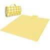 EMIRAIZE Picnic for Sports Days 200 X Sheet, Thick, Large, Compact, Waterproof, Excursions, Camping, (Yellow, 200)