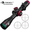 FIRE WOLF QZ 4-16X44 E IR FFP Hunting Scope First Focal Plane Riflescopes Tactical Glass Etched Reticle Optical Sights