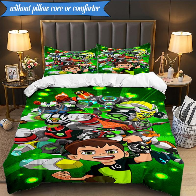 Alien heroes 3pcs K-pop music group Bedding set,Ideal for Bedroom, Dormitory,Including Duvet Cover And 2pcs Pillowcases,Fan gifts