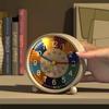 Children Educational Alarm Clock Bedroom Children Room Desktop Early Education Small Alarm Clock Mute Children Clock USB Charge