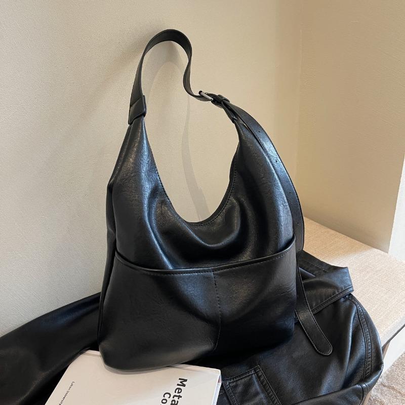 Retro Underarm Bag Women's New Versatile Fashion Tote Bag Niche Large Capacity Mother and Child Shoulder Bag