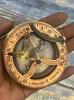 Marine Working Sundial Compass Brass Nautical Antique Finish Collectible Wonderful Seasonal Gift