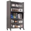 Beifu Carbon Steel Kitchen Storage Rack with 40cm Layer Height