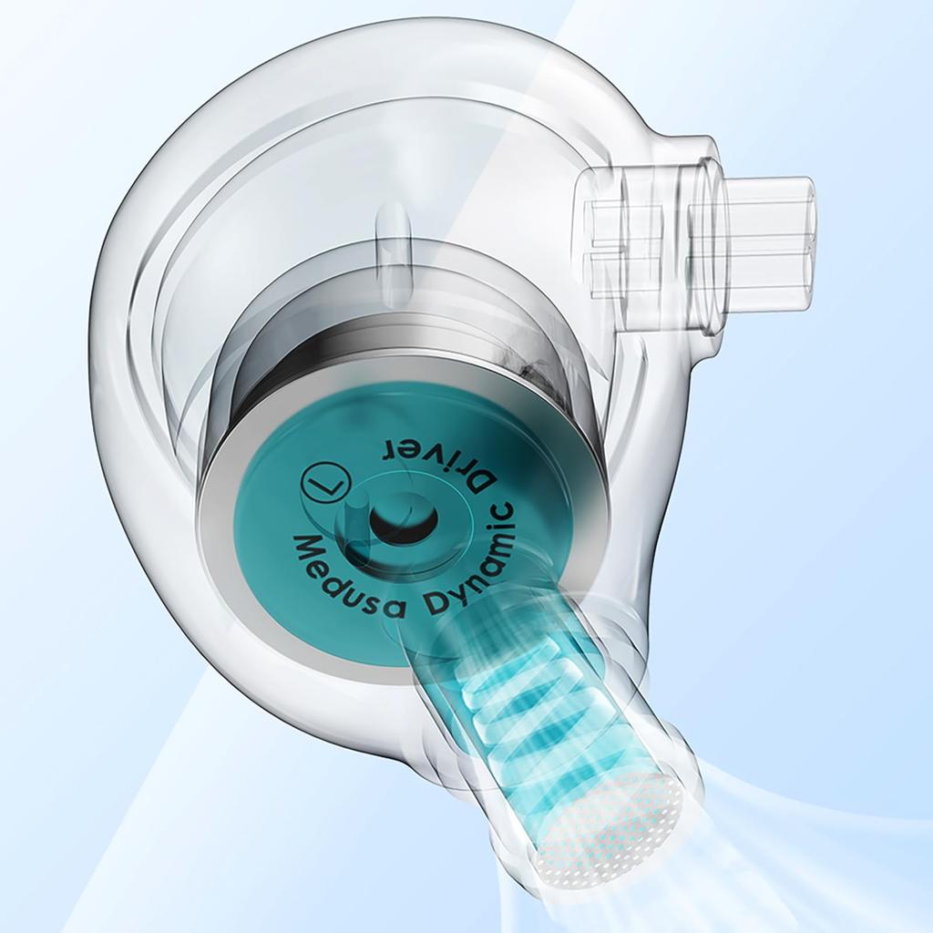 Linsoul TRN Medusa High Performance HiFi Dynamic Earphones Equipped with a Large Mouth Diameter 12mm Second Generation LCP Dynamic Driver Innovative