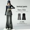 2026 Spring Korean Style High-Waisted Pleated A-Line Skirt - Versatile, Fashionable, Short with Zipper