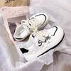 2024 Spring/Summer New Versatile Casual Sports Breathable Board Shoes Thick Sole Small White Shoes for Women