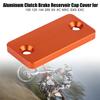 CNC Billet Aluminum Clutch Brake Reservoir Cap Cover for 105 125 144 200 SX XC MXC SXS EXC