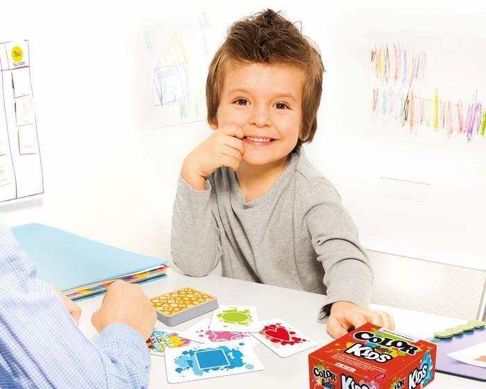 Jeu de cartes - Color Addict Kids - 110 cartes - Règles simples - Multicolore