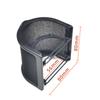 1Pc Handheld Mic Shield Pop Filter Upgraded Double Layers Metal Mesh Foam Etamine Layer Microphone Windscreen Cover
