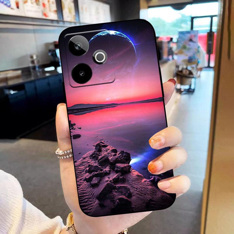 Чехол для Realme GT 7 GT 7T Глобальная версия Ударопрочный корпус Для Realme GT7 GT7T Защита Мягкий силиконовый Бампер Чехол Fundas Etui