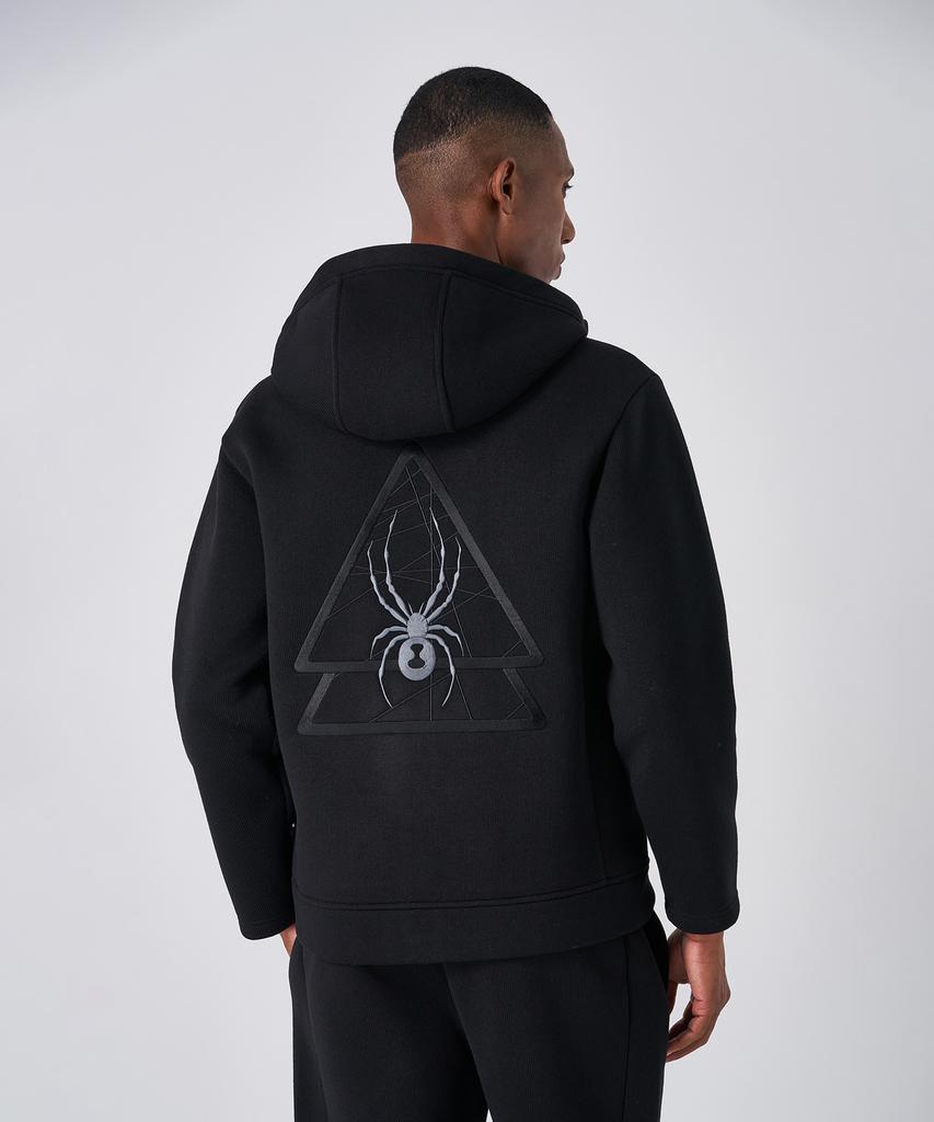 Мужской свитер Spyder с капюшоном на молнии Bonded Hoodie Zip-Up Spjwcnft303Mblk