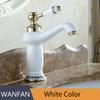 Basin Faucets Modern Faucet Bathroom Faucet Gold Finish Hot & Cold Brass Basin Sink Faucet Single Handle with Ceramic Taps M-16K