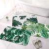 Тропический пальмовый лист кактуса Монстера украшение кухонные дверные коврики 50x80 бархатный ковер коврик для ванной комнаты противоскользящий коврик