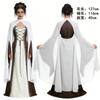 Cosplay Victorian Medieval Court Dress Vintage Cloak Stage Suit Halloween Cosplay Party Suit