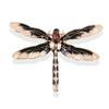 Enamel Dragonfly Brooches Women Men Delicate Insect Crystal Rhinestone Brooch Pin Jewelry Gifts Lapel Pin