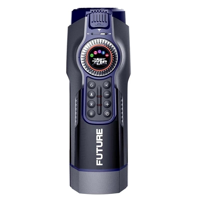 Поколение Автоматический Телескопический Мужской Мастурбатор Вагина Реальная Киска Нагревание Стоны Мастурбация Секс-Игрушка Для Мужчин