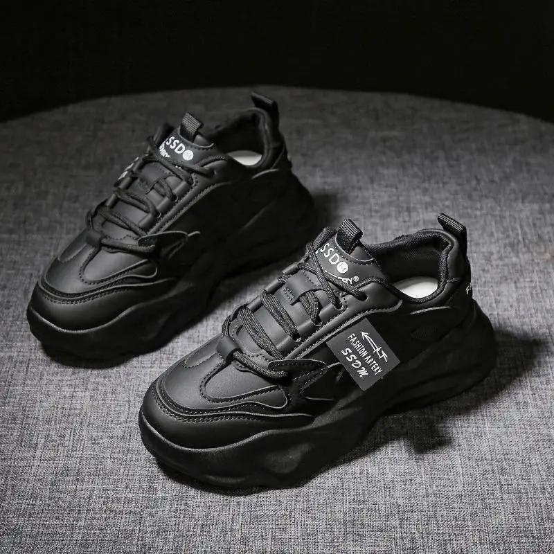 Sports Athletic Sneakers Shoes for Women Korean Lace Up On Offer 2024 New Woman Footwear A 39 Comfortable and Elegant Stylish H