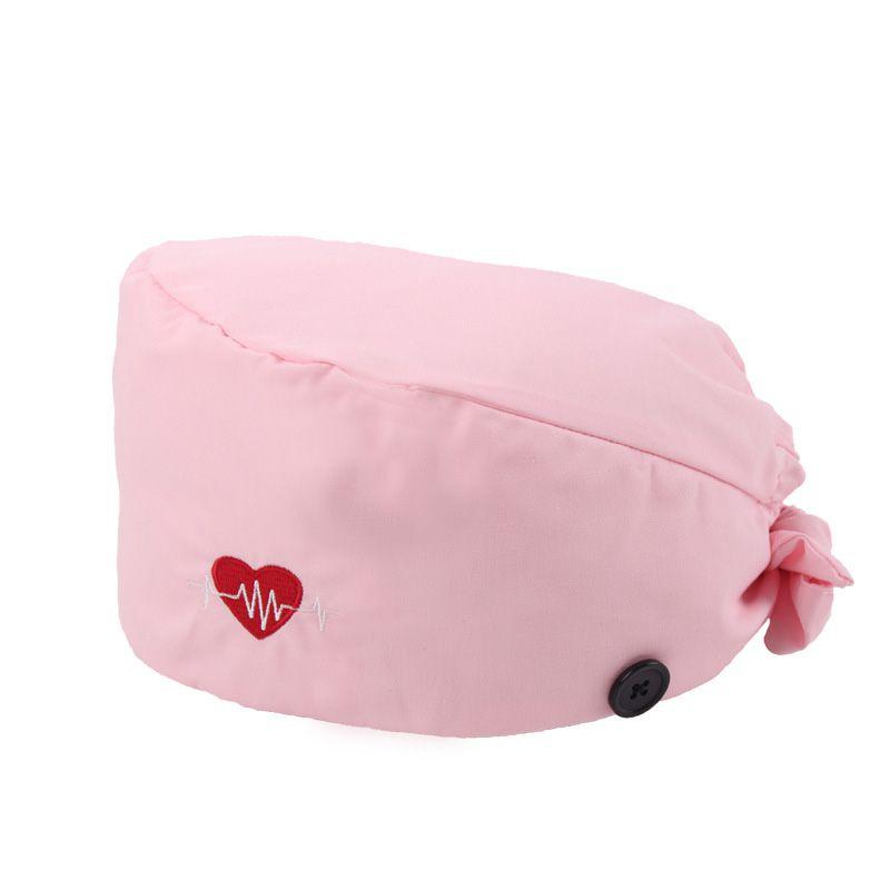 Удобная хлопковая хирургическая шапочка с влагопоглощающей регулируемой посадкой