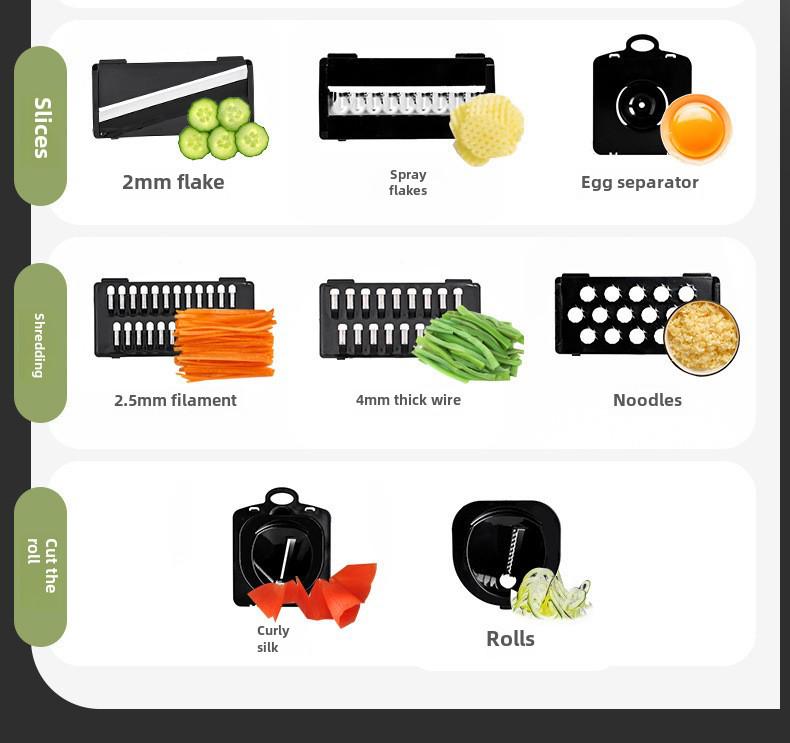 Многофункциональная овощерезка и терка для овощей и фруктов
