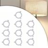 10 Adapter Rings for Lampshades, Reducing Rings, Converters, Accessories Lampshades Made of