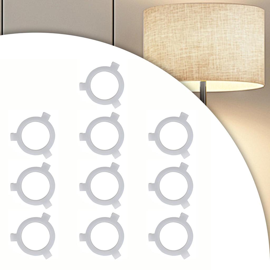 10 Adapter Rings for Lampshades, Reducing Rings, Converters, Accessories Lampshades Made of