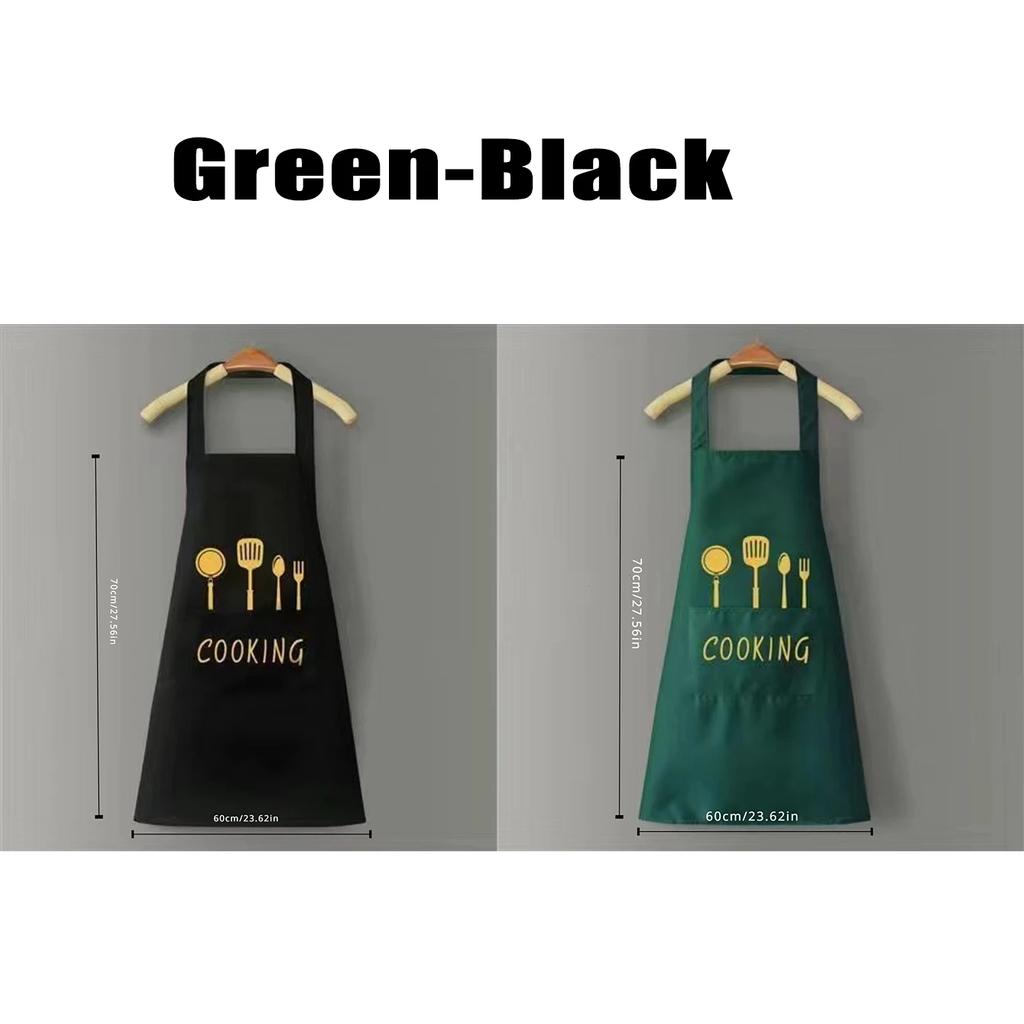 Фартук водонепроницаемый маслостойкий можно вытирать руки кухонная рабочая одежда домашняя готовка уборка мужчины и женщины универсальный безрукавный фартук