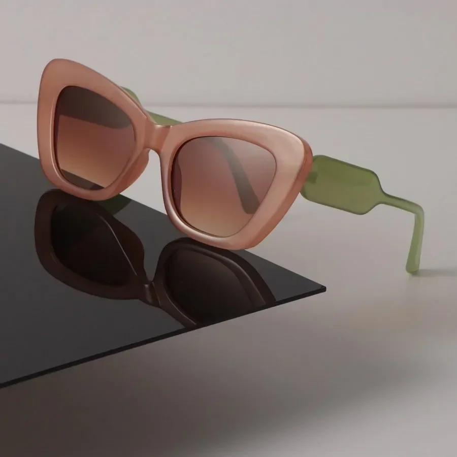 Ретро Квадратные Солнцезащитные Очки Женские Модные Пластиковая Оправа Винтажные Солнцезащитные Очки Мужские Стильные Оверсайз Очки