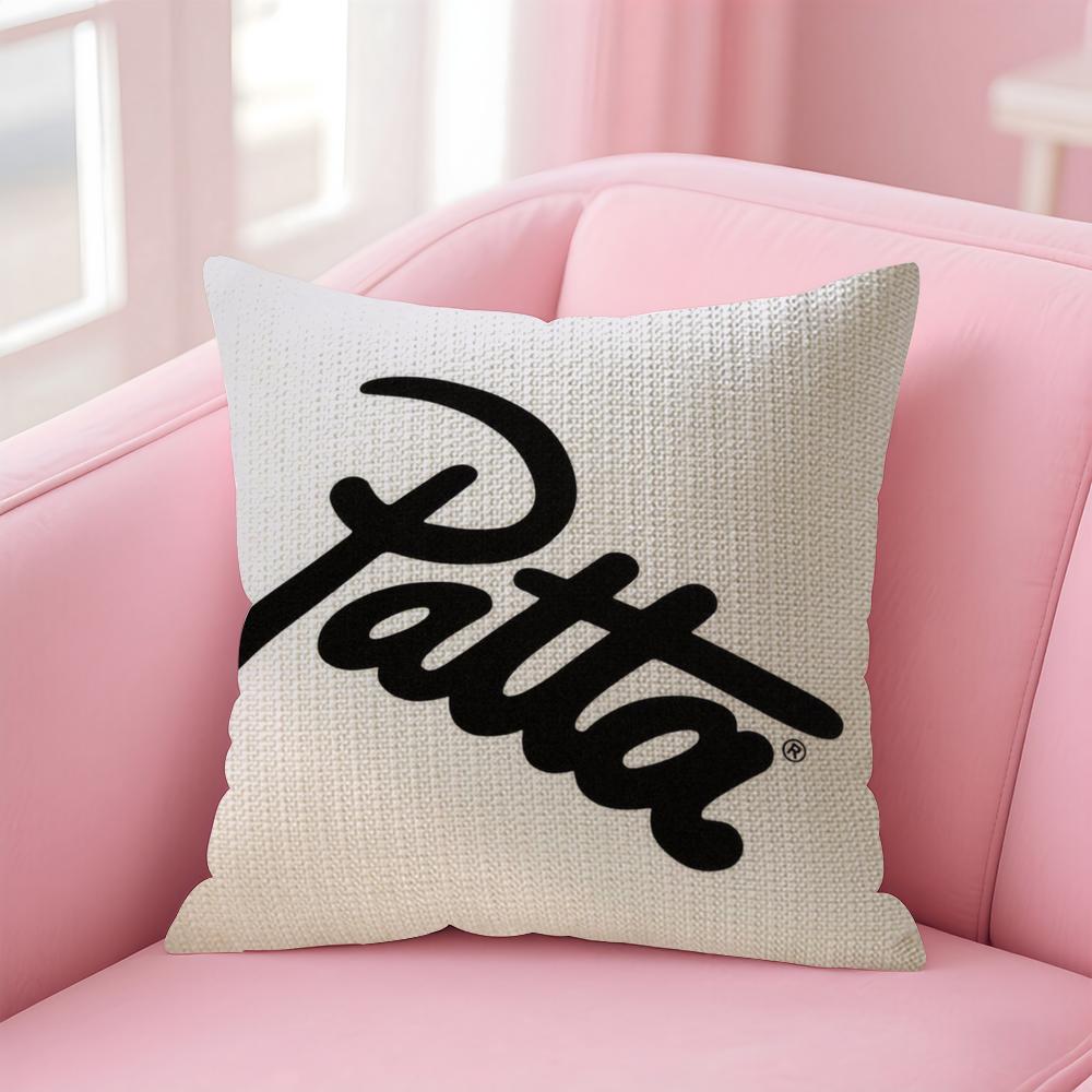 luxury PPatta Brand Cushion Cover Natural Linen Pillow Case DoubleSided Print Decorative Sofa Pillowcase Home Decor Gift