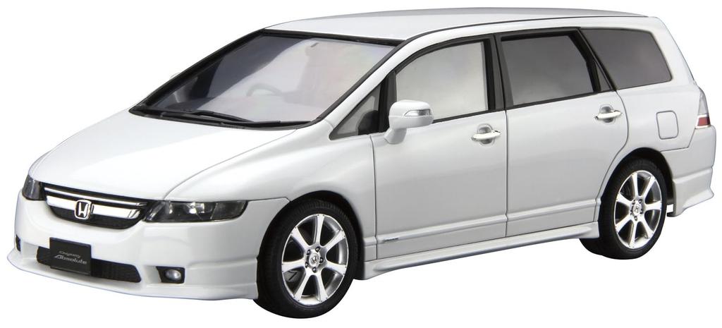 Aoshima Bunka Kyozai Серия моделей автомобилей 109 Honda RB1 Odyssey Absolute 2006 Пластиковый модельный комплект ООО. 1/24 Нет.